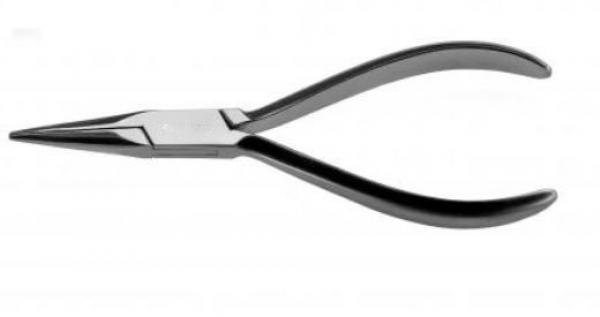 Flat Nose Pliers fluted 14 cm